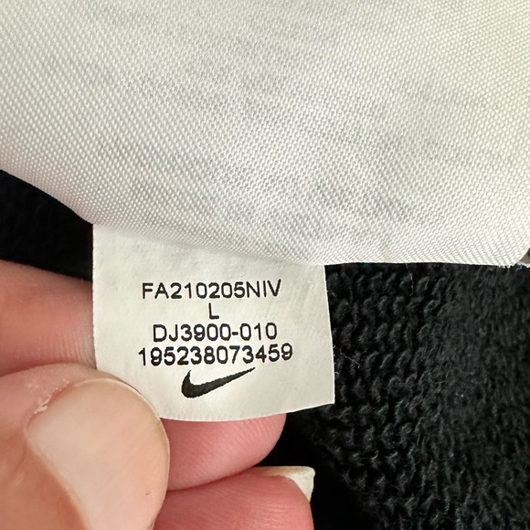 Nike Lebron Space Jam Tune Squad A New Legacy Hoodie Black Spellout Logo Men’s L - Picture 11 of 12